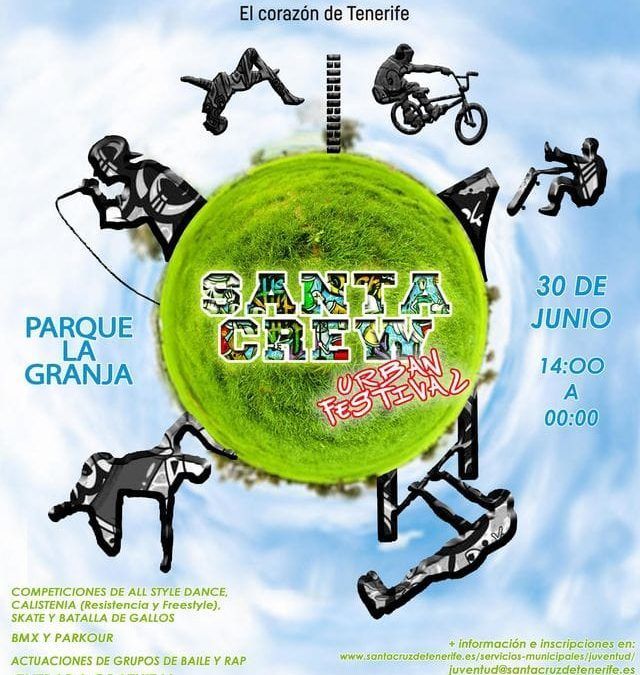 Santa Cruz celebra este sábado el mayor festival de cultura urbana de Canarias