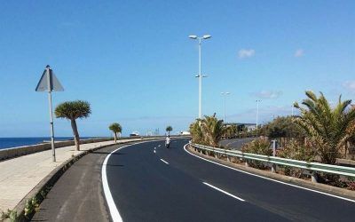 Entra en vigor la limitación de velocidad máxima a 60 kilómetros por hora en la carretera de San Andrés