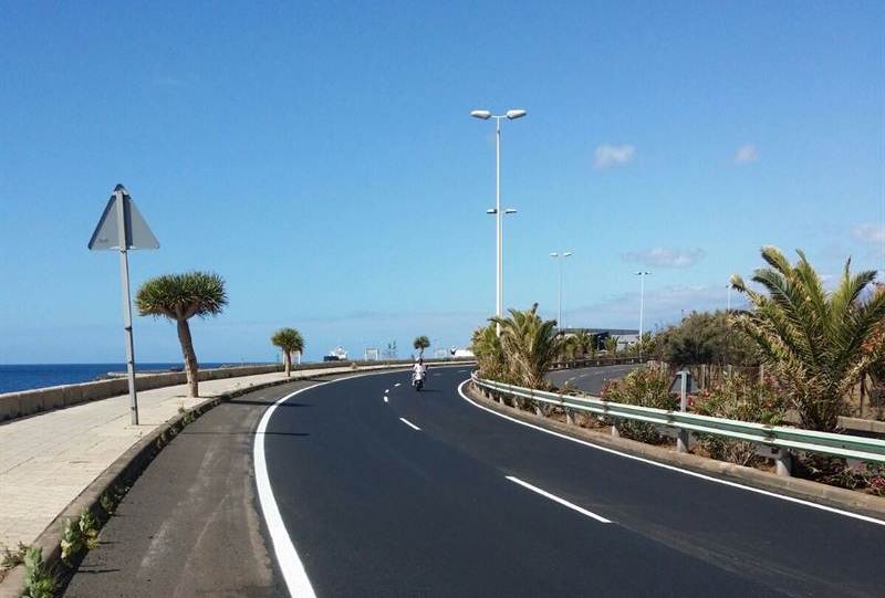 Entra en vigor la limitación de velocidad máxima a 60 kilómetros por hora en la carretera de San Andrés