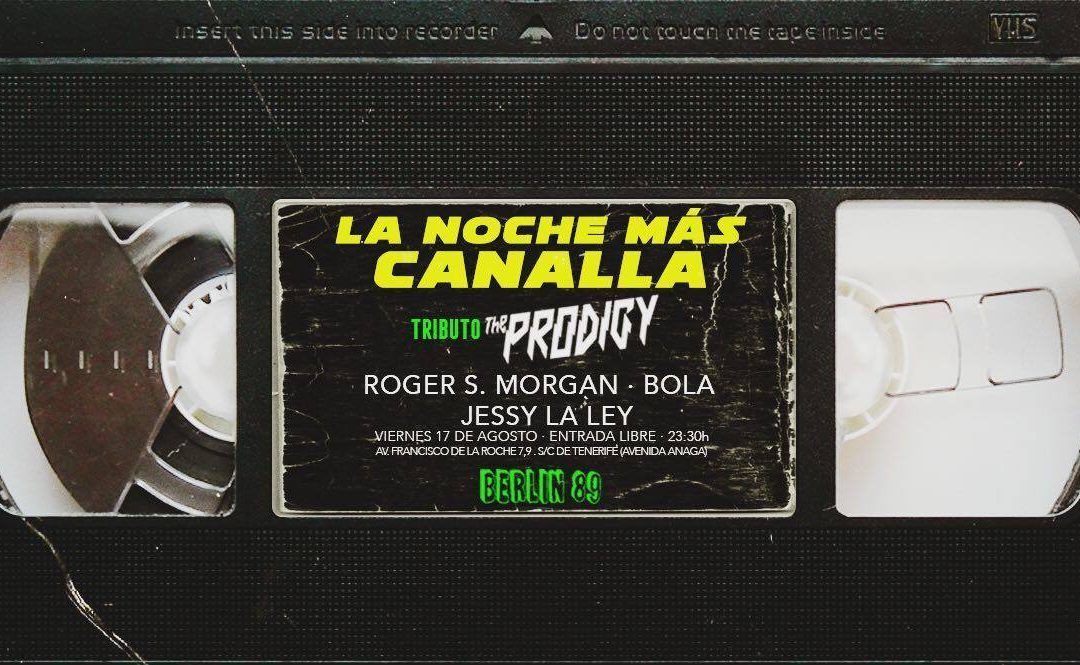 Roger S Morgan, Bola y Jessy La Ley rinden tributo a Prodigy en el Berlín 89