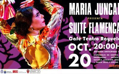 La canaria María Juncal lleva su mejor flamenco al Café Teatro Rayuela
