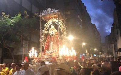 Así afectará al tráfico de la capital el traslado de la Virgen de Candelaria a La Laguna