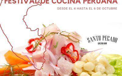 Santo Pecado Gastrobar ofrecerá un menú especial de cocina peruana los días 4, 5 y 6 de octubre