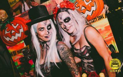 Música, sorpresas y maquilladoras para la noche de Halloween en Berlín 89 y Mojos y Mojitos