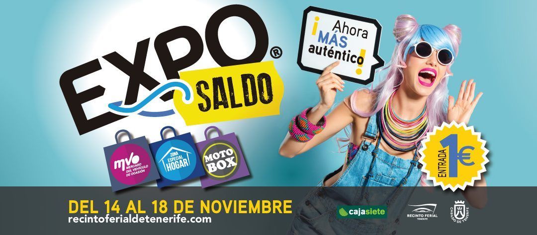 Más de un centenar de empresas ofrecerán importantes descuentos del 14 al 18 de noviembre en Exposaldo