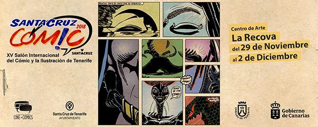 Santa Cruz recupera el Salón del Cómic y la Ilustración de Tenerife diez años después