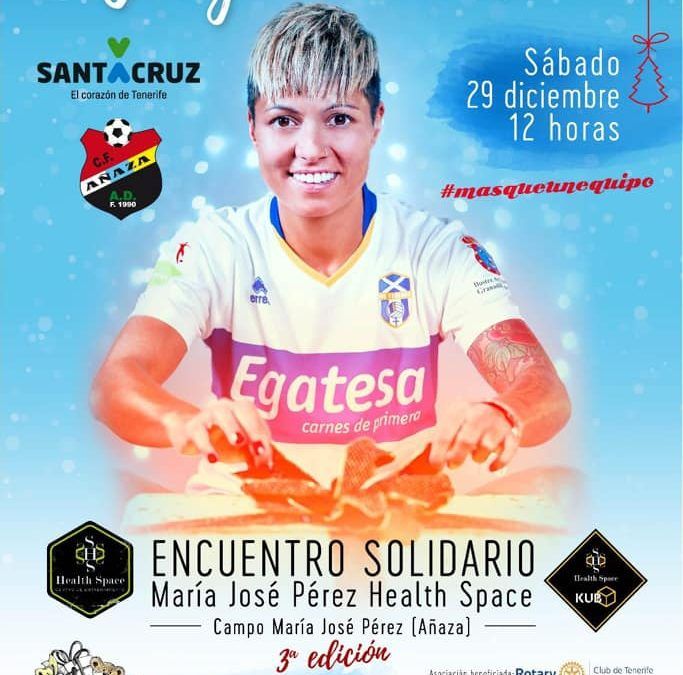 Añaza volverá a acoger el partido solidario de María José Pérez