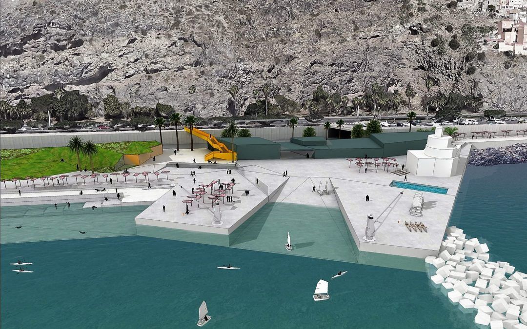 Santa Cruz completa el plan urbanístico que franquea el proyecto de la playa de Valleseco