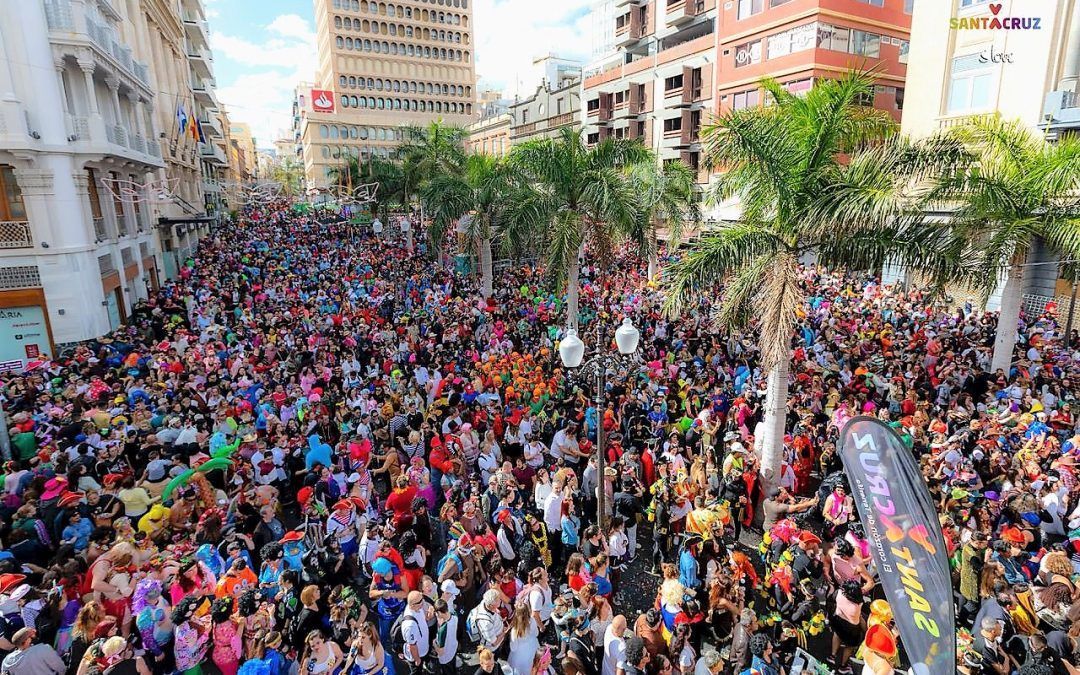 Santa Cruz vivirá la Piñata del Carnaval con medio centenar de atracciones en la calle