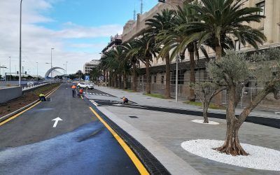 El próximo viernes se abrirá al tráfico el tramo remodelado de la avenida Marítima