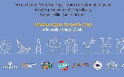 Los kioscos de Las Teresitas dan la bienvenida a la Semana Santa este viernes