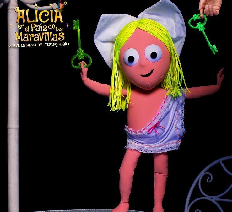‘Alicia en el país de las maravillas’ llega al Guimerá en formato de títeres y teatro negro