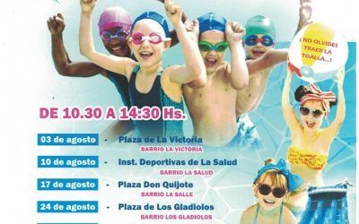 La “Fiesta Aqua 2019” recorrerá los barrios del Distrito Salud-La Salle