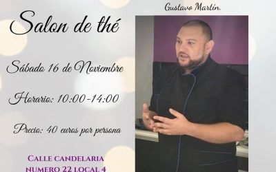 Salón de Thé y el pastelero Gustavo Martín preparan un curso de recetas navideñas