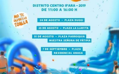 El programa ¡Al Agua Patos! refrescará a los más pequeños de Centro-Ifara