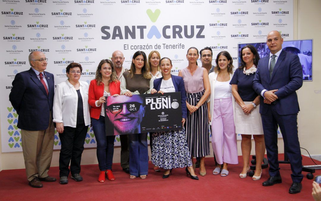 La capital acogerá la undécima edición de Plenilunio Santa Cruz el 26 de octubre