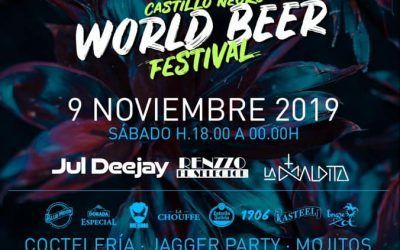 Castillo Negro World Beer Festival, una fiesta cervecera para este sábado