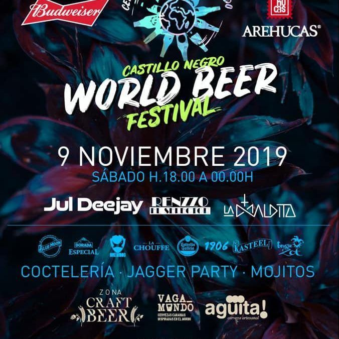 Castillo Negro World Beer Festival, una fiesta cervecera para este sábado