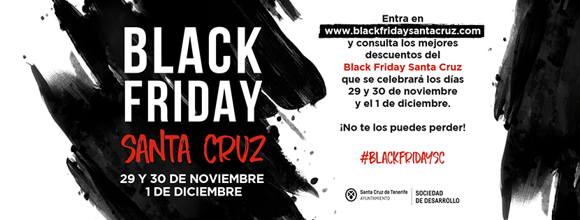 Más de 400 establecimientos de todo el municipio participan en ‘Black Friday Santa Cruz’