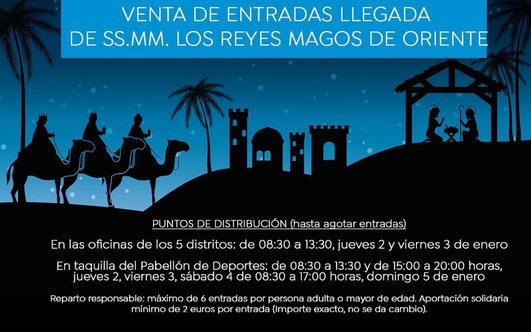 Las entradas para ver a Sus Majestades los Reyes de Oriente en el estadio saldrán a la venta el 2 de enero