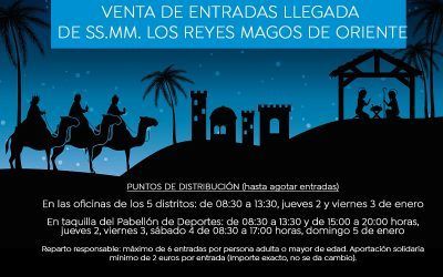 Las entradas para ver a Sus Majestades los Reyes de Oriente en el estadio saldrán a la venta el 2 de enero