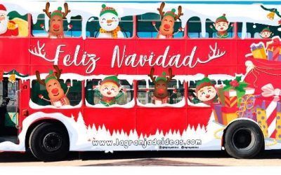 Papá Noel se acercará a los barrios gracias a “La Guagua Navideña”