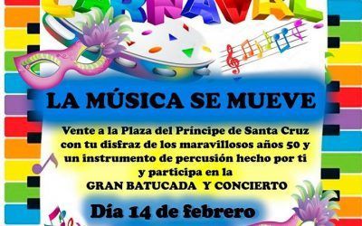 “La Música se Mueve” tomará Santa Cruz a ritmo de batucada