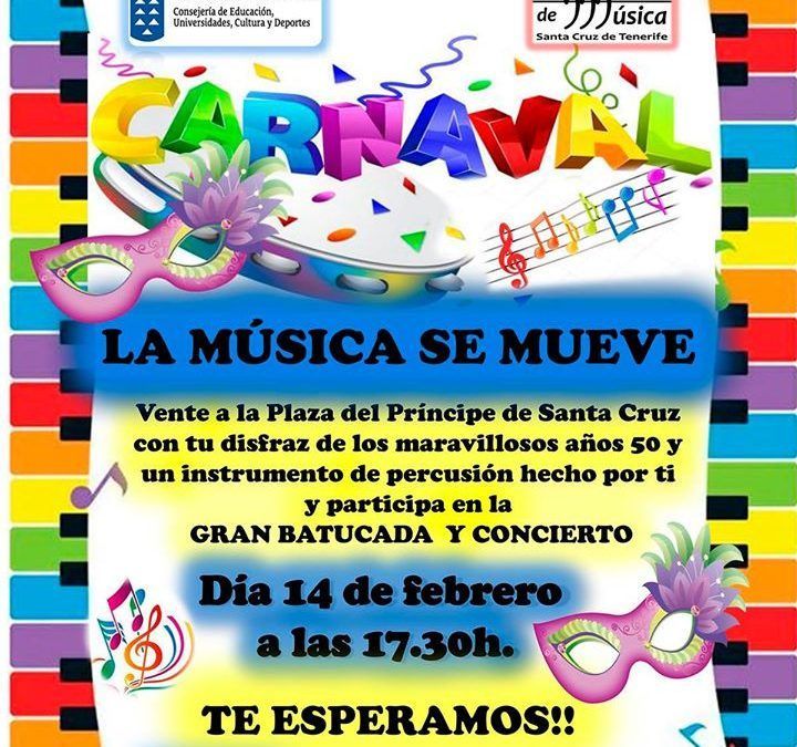 “La Música se Mueve” tomará Santa Cruz a ritmo de batucada