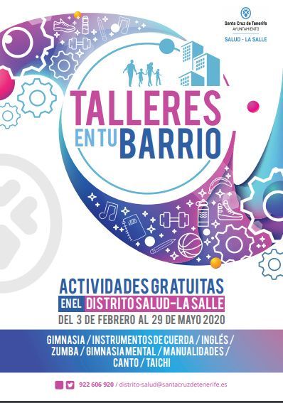 Salud-La Salle lleva a las asociaciones vecinales los talleres gratuitos de “Actividades en Tu Barrio”