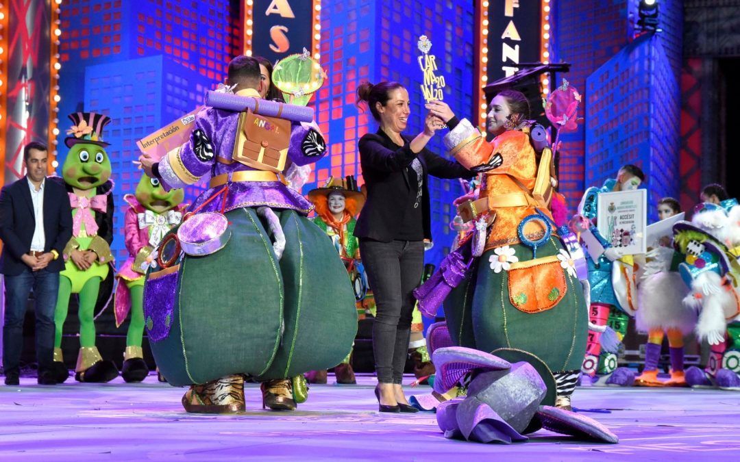 Los Castorcitos logran el primer premio de interpretación en el concurso de murgas infantiles 2020