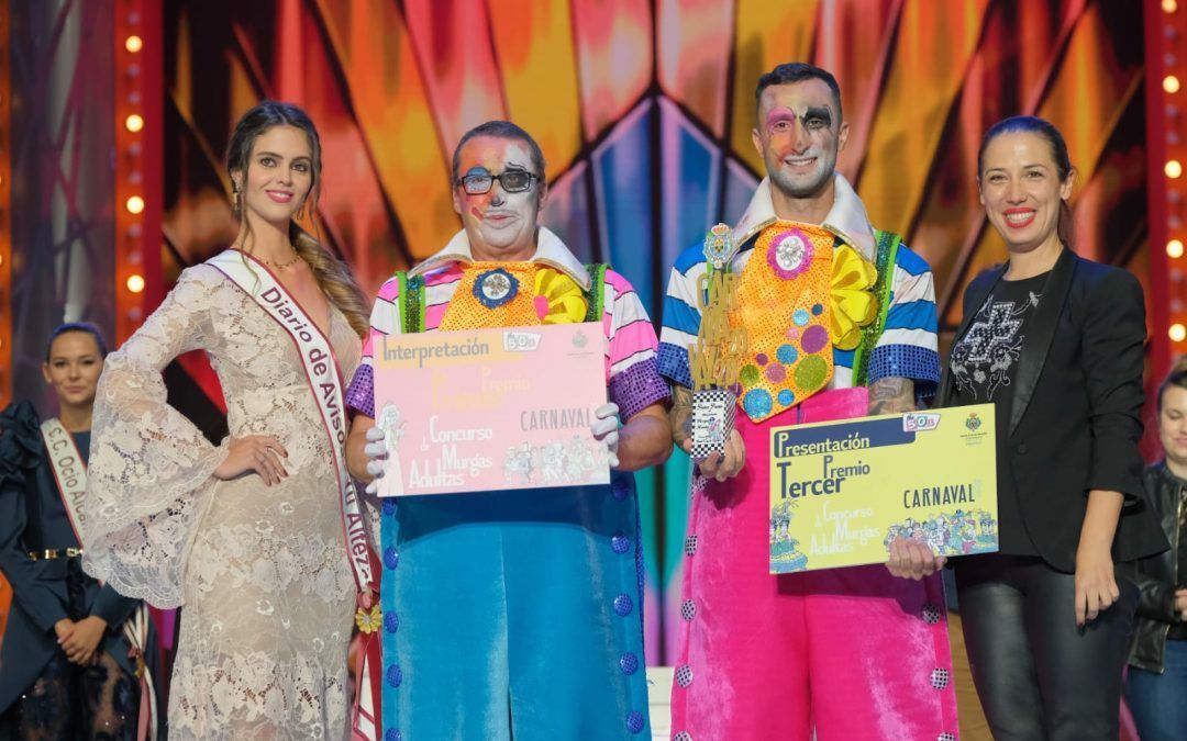 Los Zeta Zetas logran, por segundo año consecutivo, el primer premio de interpretación en el concurso de murgas