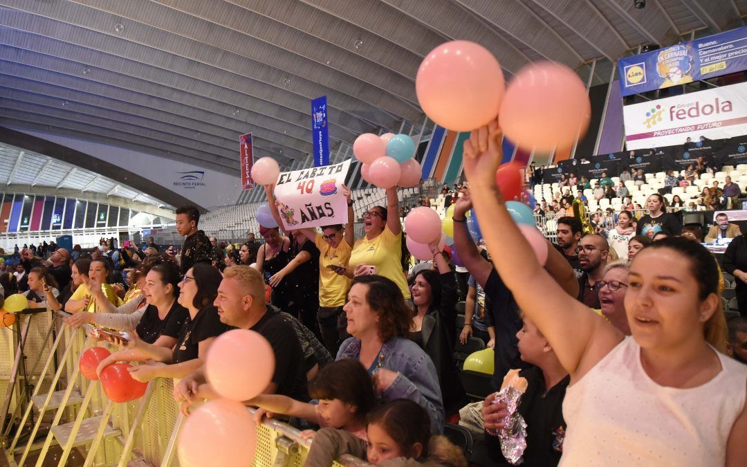 El Recinto Ferial conocerá hoy el desenlace del concurso de las murgas infantiles