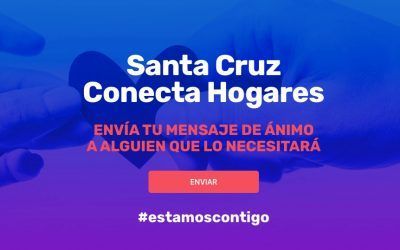 Santacruzconectahogares.com, una web con propuestas de ocio y donde la ciudadanía puede intercambiarse mensajes de apoyo