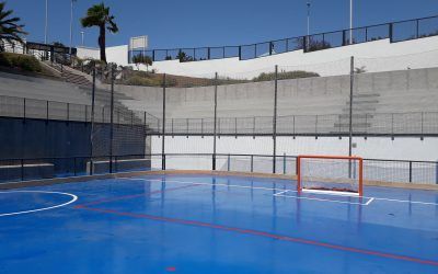 El Cabildo finaliza las obras del nuevo espacio deportivo urbano de Somosierra