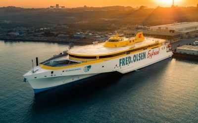 Fred Olsen Express pone a prueba su nuevo fast ferry para estrenarlo en verano