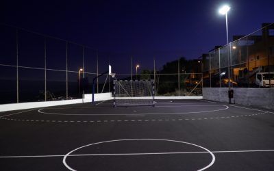 El Ayuntamiento renueva el polideportivo de El Tablero