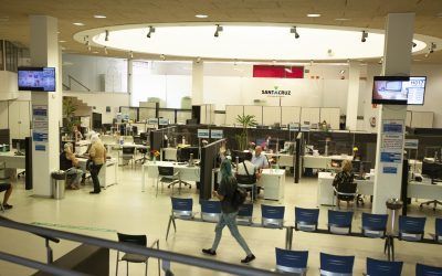 El Ayuntamiento ha abierto hoy lunes las oficinas municipales