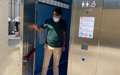 Dos nuevos aseos públicos autolimpiables en los distritos Centro-Ifara y Ofra-Costa Sur