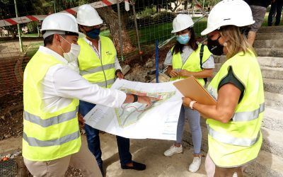 La reforma integral del parque Las Indias finalizará a principios del próximo año