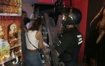 Detectada la actividad ilegal de un local que reunía a unas 40 personas a puerta cerrada