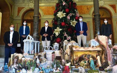 El Ayuntamiento acoge hasta el próximo  8 de enero su tradicional belén navideño