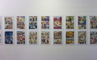 El Salón del Cómic abre sus primeras exposiciones presenciales en la sala de arte del Parque García Sanabria