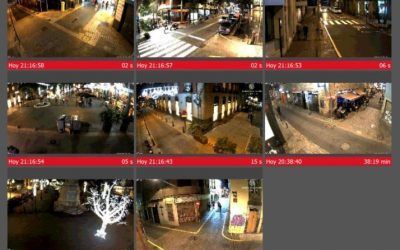 Santa Cruz activa 20 cámaras de vídeo en las calles para evitar posibles aglomeraciones
