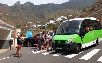 Servicios Públicos y Titsa alcanzan un acuerdo para que los vecinos de Anaga paguen tarifa urbana a partir del lunes