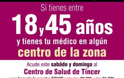 Sanidad realiza un cribado sobre COVID en el área de Salud de Barranco Grande