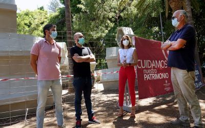 La escultura “Homenaje a Gaudí” del artista Eduardo Paolozzi sufre un acto vandálico